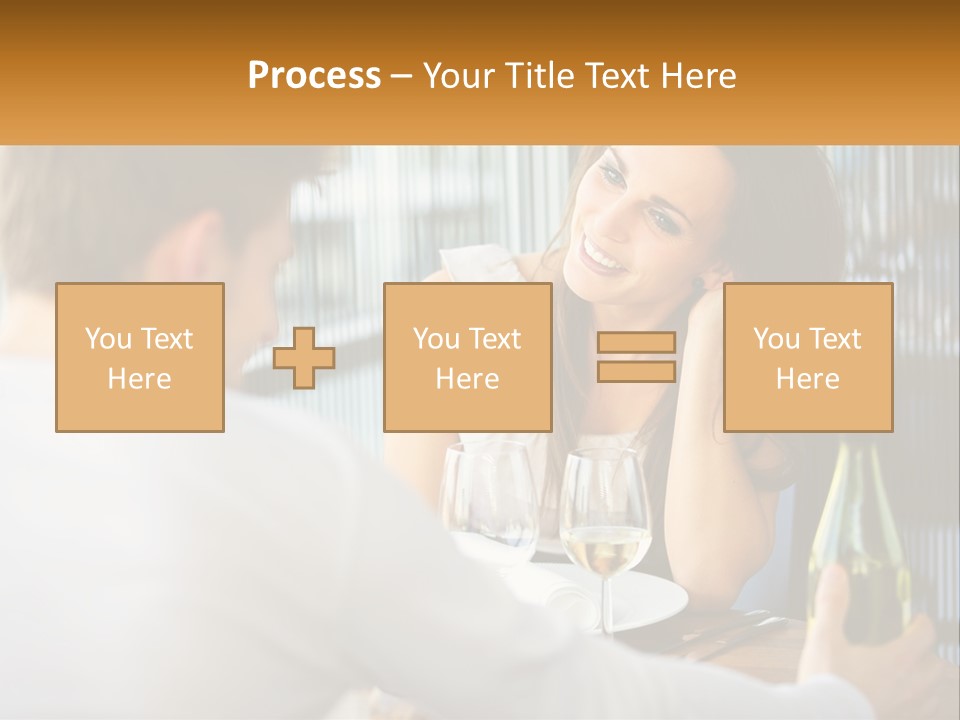 Single Portrait Caucasian PowerPoint Template