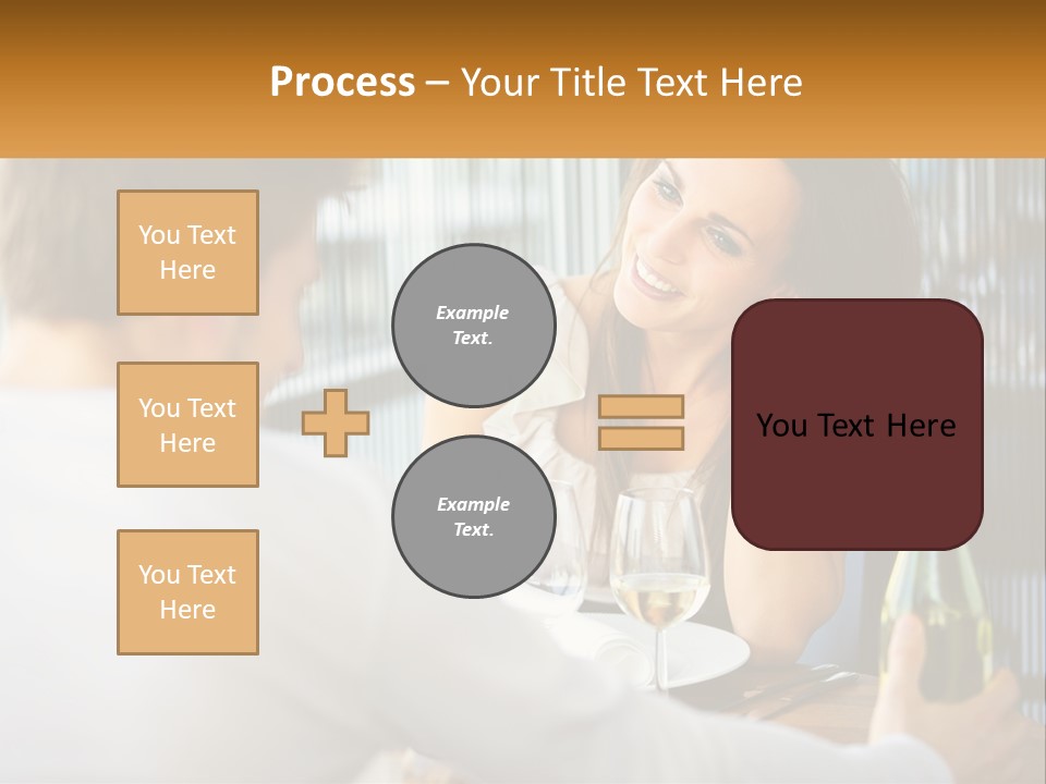 Single Portrait Caucasian PowerPoint Template