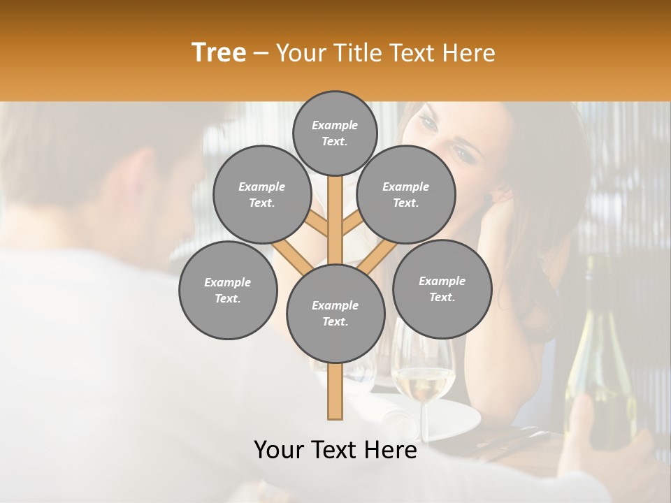 Single Portrait Caucasian PowerPoint Template