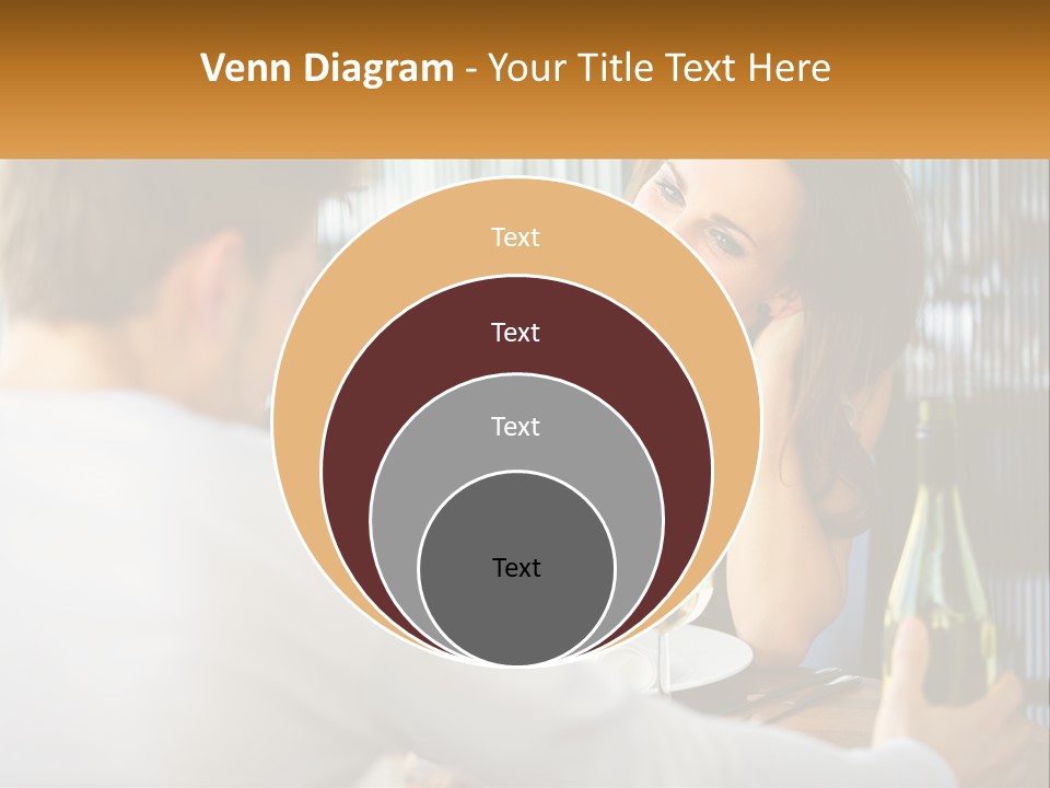 Single Portrait Caucasian PowerPoint Template