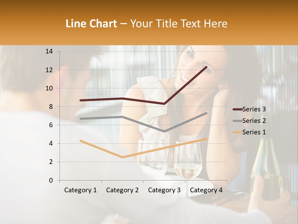 Single Portrait Caucasian PowerPoint Template