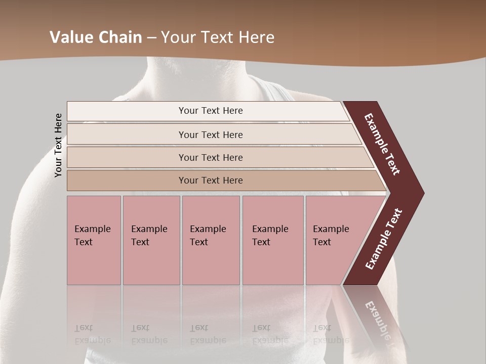 Wellness Caucasian Portrait PowerPoint Template