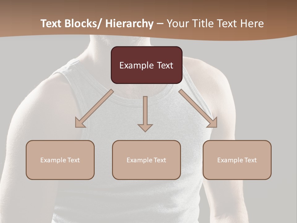Wellness Caucasian Portrait PowerPoint Template