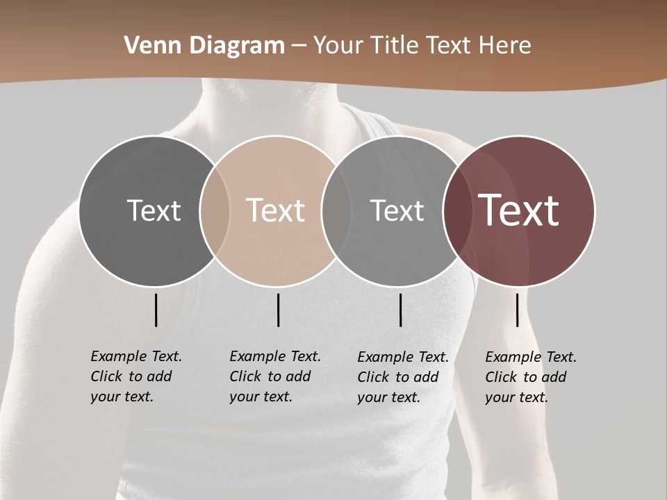 Wellness Caucasian Portrait PowerPoint Template