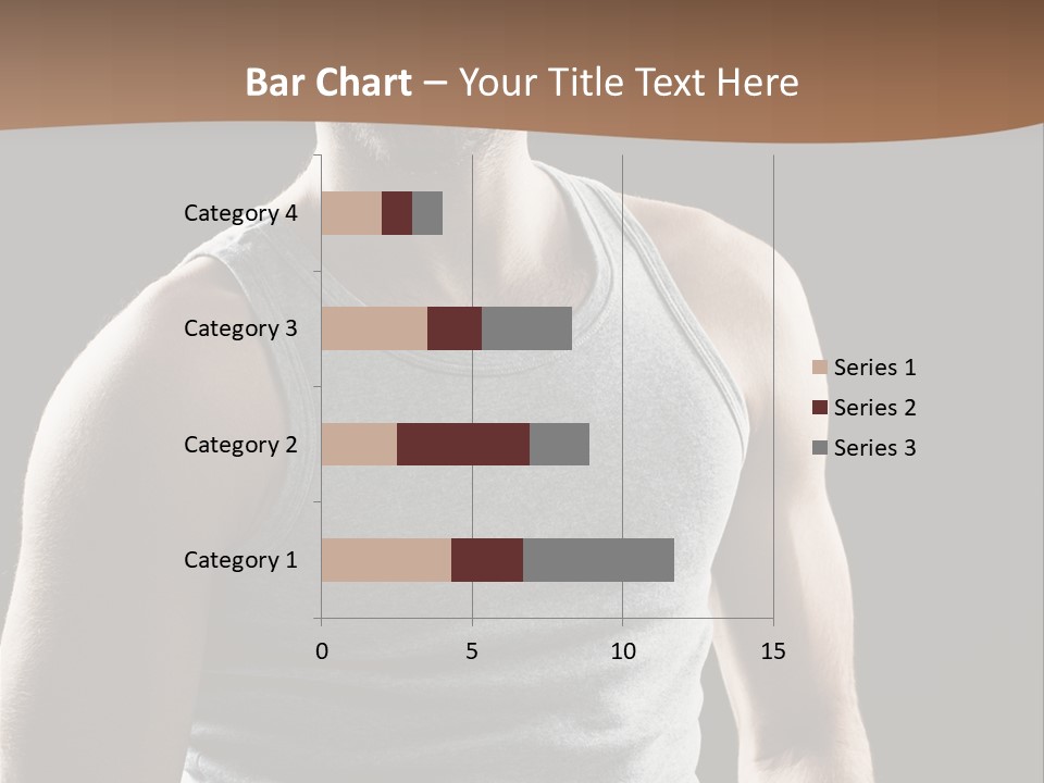 Wellness Caucasian Portrait PowerPoint Template
