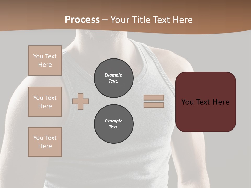Wellness Caucasian Portrait PowerPoint Template