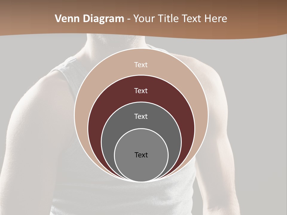 Wellness Caucasian Portrait PowerPoint Template