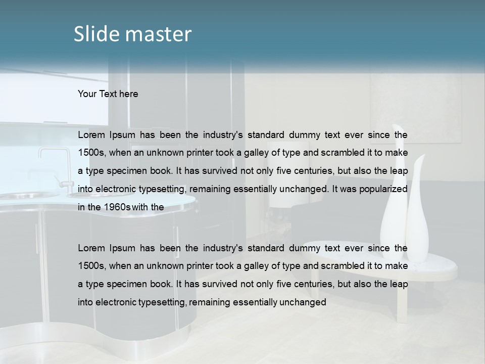 Old White Pensioner PowerPoint Template