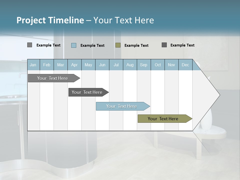 Old White Pensioner PowerPoint Template