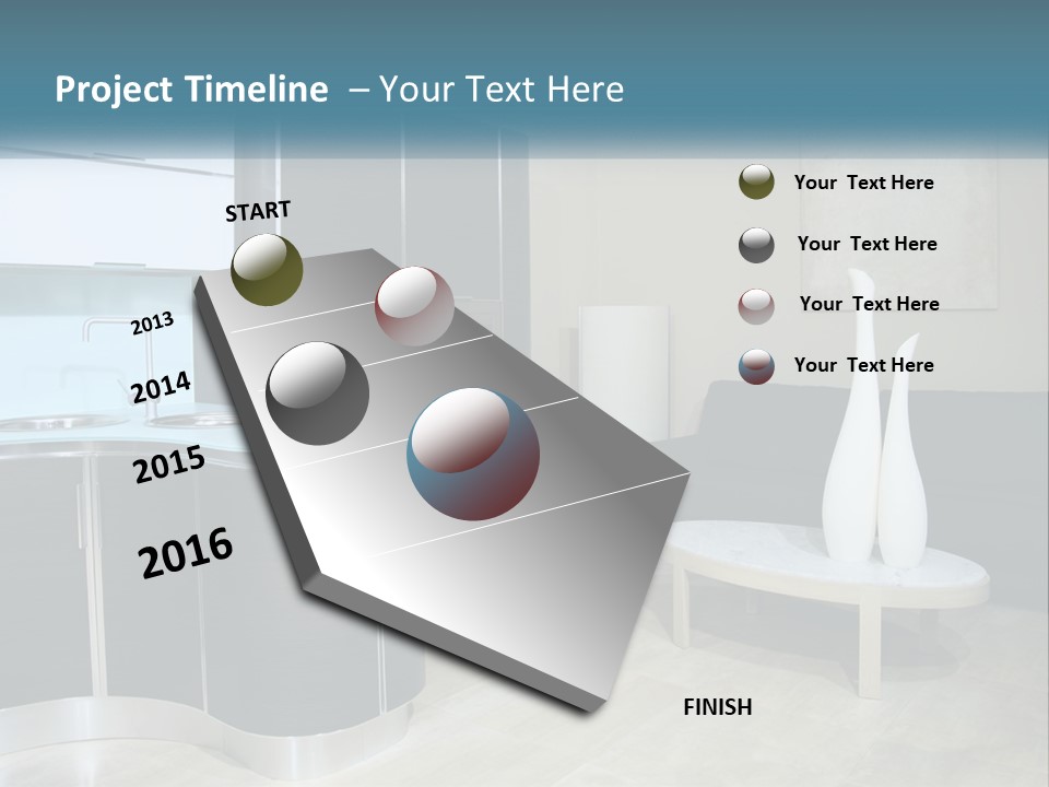 Old White Pensioner PowerPoint Template