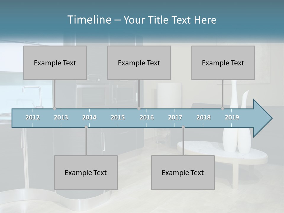 Old White Pensioner PowerPoint Template