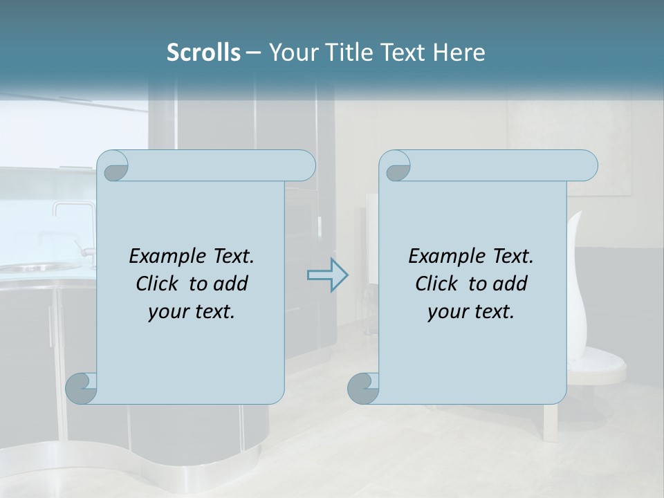 Old White Pensioner PowerPoint Template