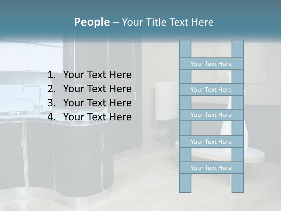 Old White Pensioner PowerPoint Template
