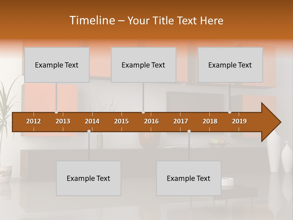 Ocean Water Caucasian PowerPoint Template