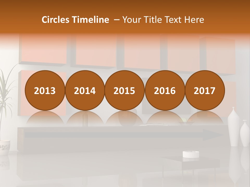 Ocean Water Caucasian PowerPoint Template