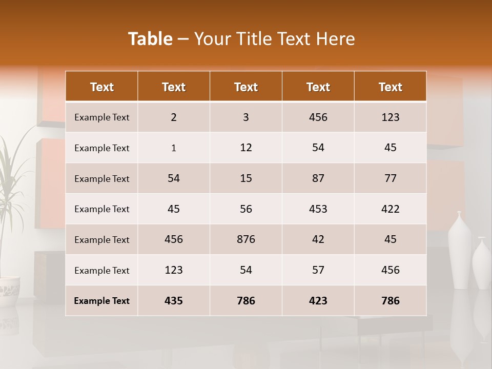 Ocean Water Caucasian PowerPoint Template