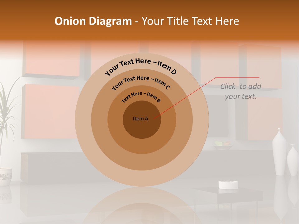 Ocean Water Caucasian PowerPoint Template