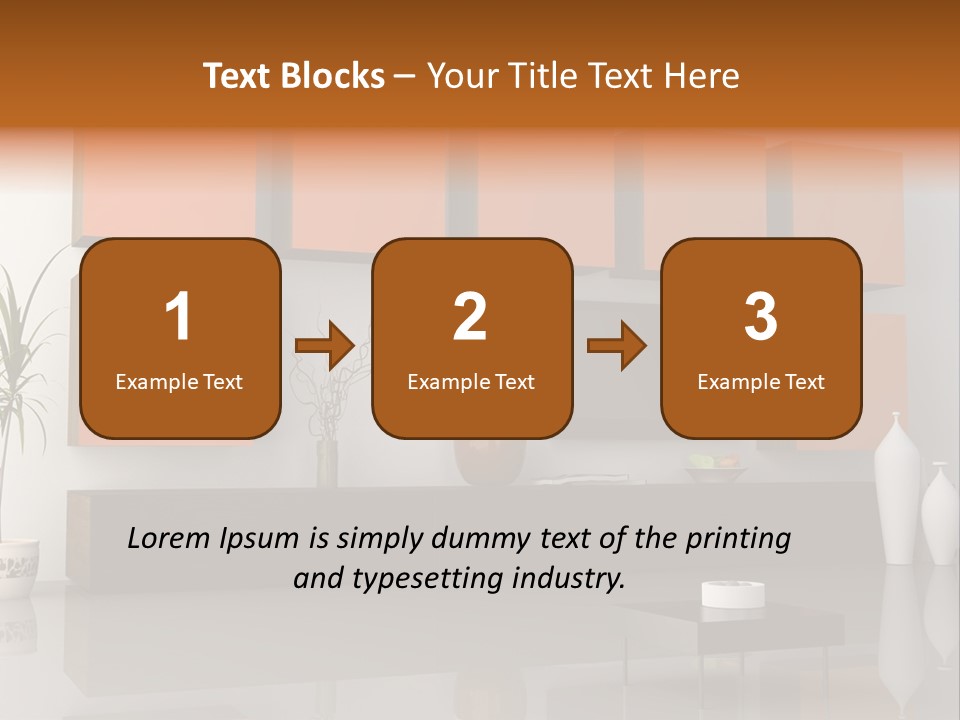 Ocean Water Caucasian PowerPoint Template