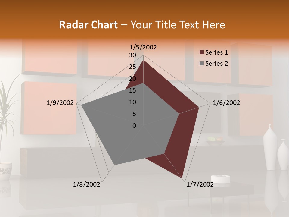 Ocean Water Caucasian PowerPoint Template