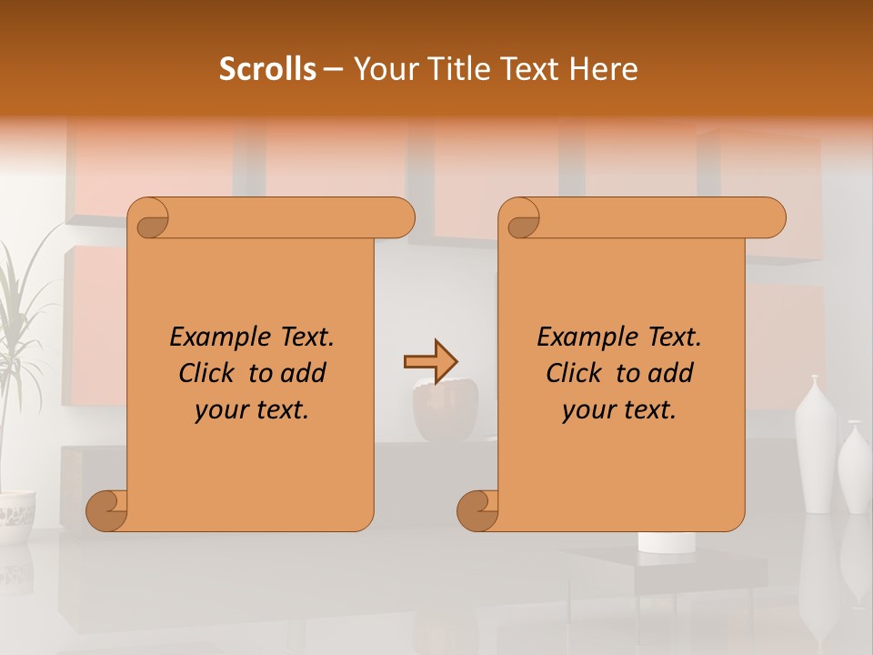 Ocean Water Caucasian PowerPoint Template