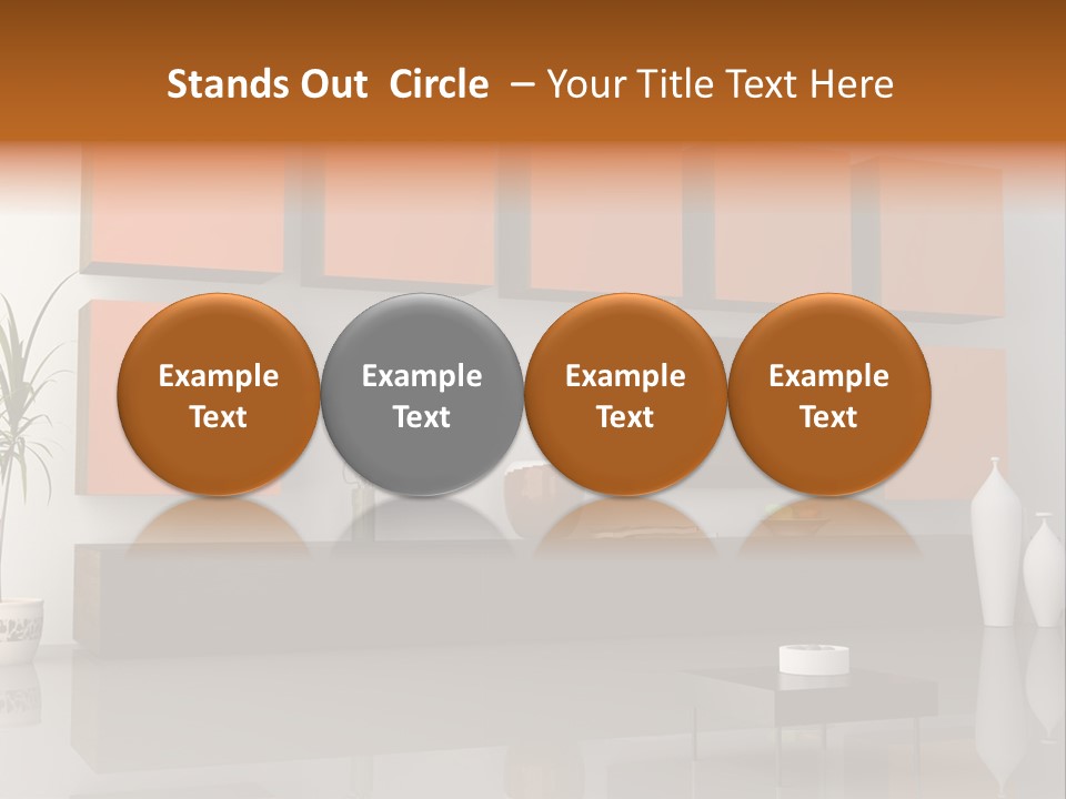 Ocean Water Caucasian PowerPoint Template