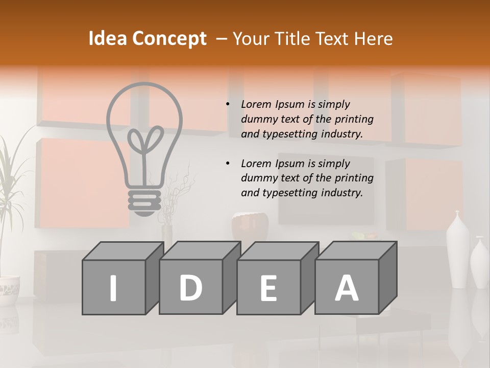 Ocean Water Caucasian PowerPoint Template