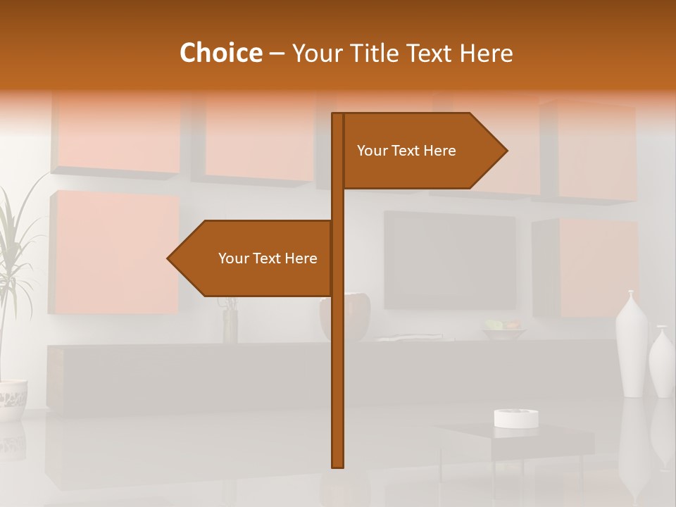 Ocean Water Caucasian PowerPoint Template