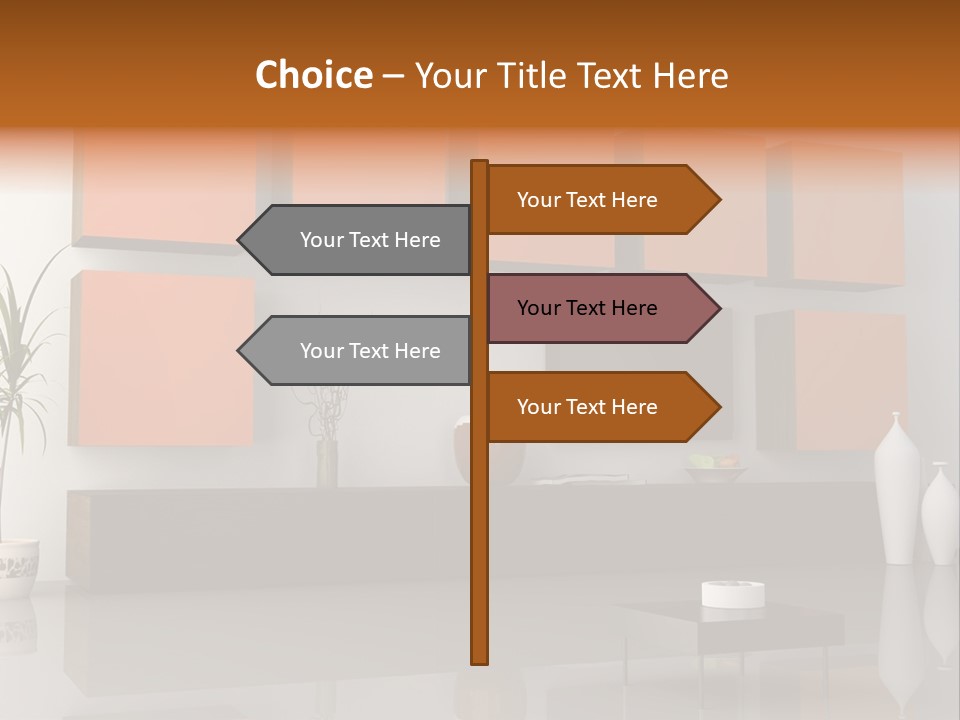 Ocean Water Caucasian PowerPoint Template