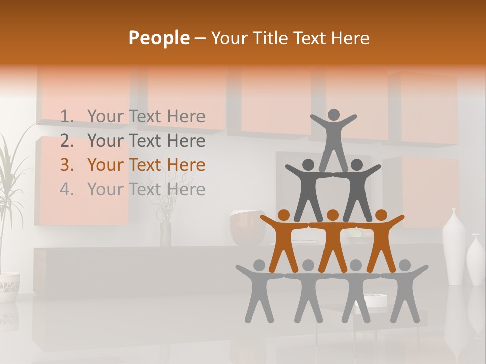 Ocean Water Caucasian PowerPoint Template