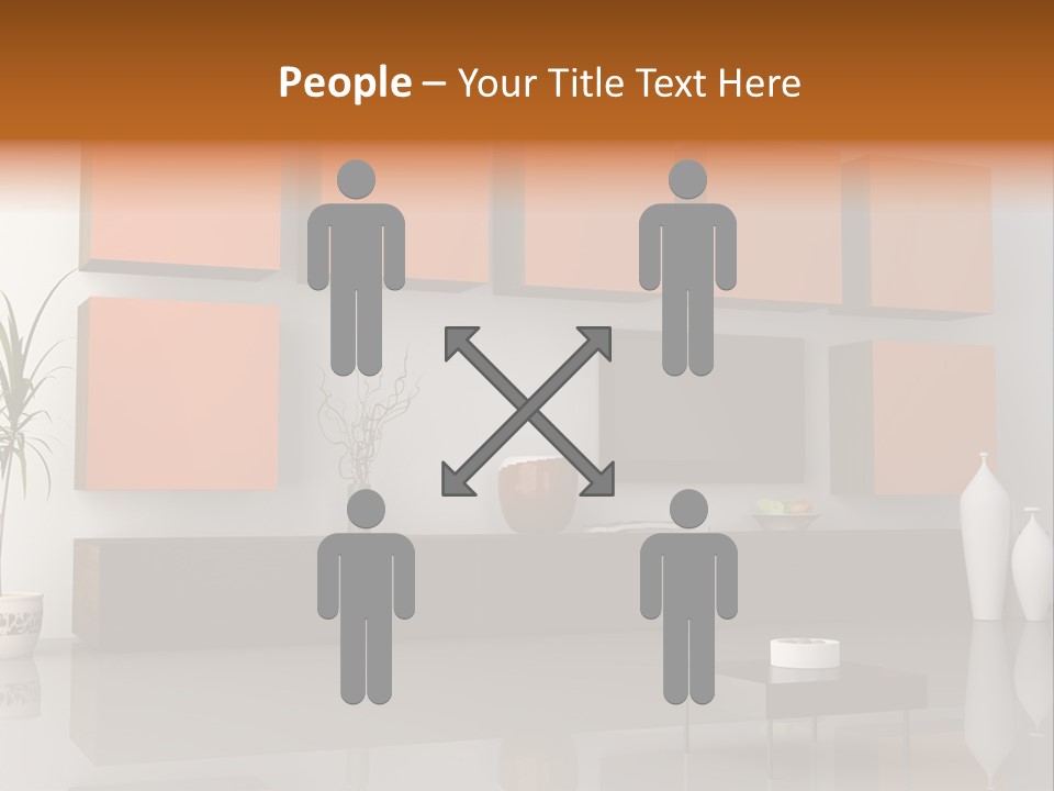 Ocean Water Caucasian PowerPoint Template