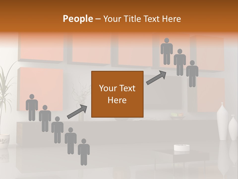 Ocean Water Caucasian PowerPoint Template