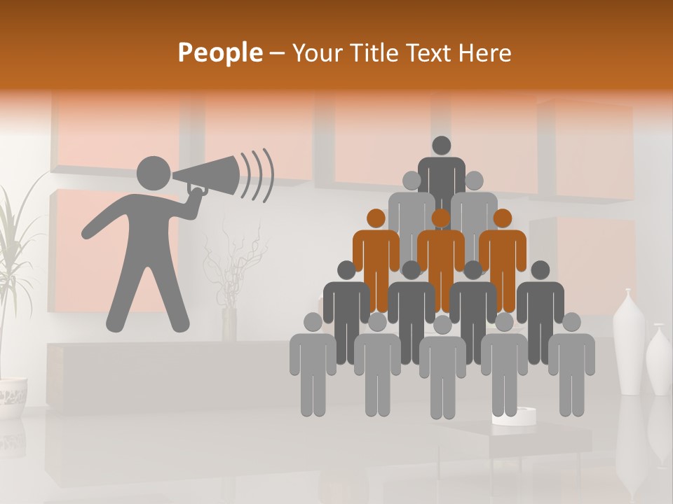 Ocean Water Caucasian PowerPoint Template