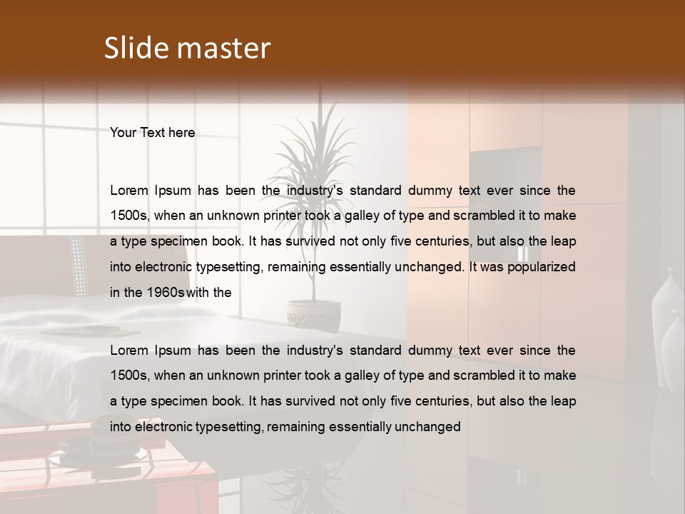 Sad Sunrise Parent PowerPoint Template