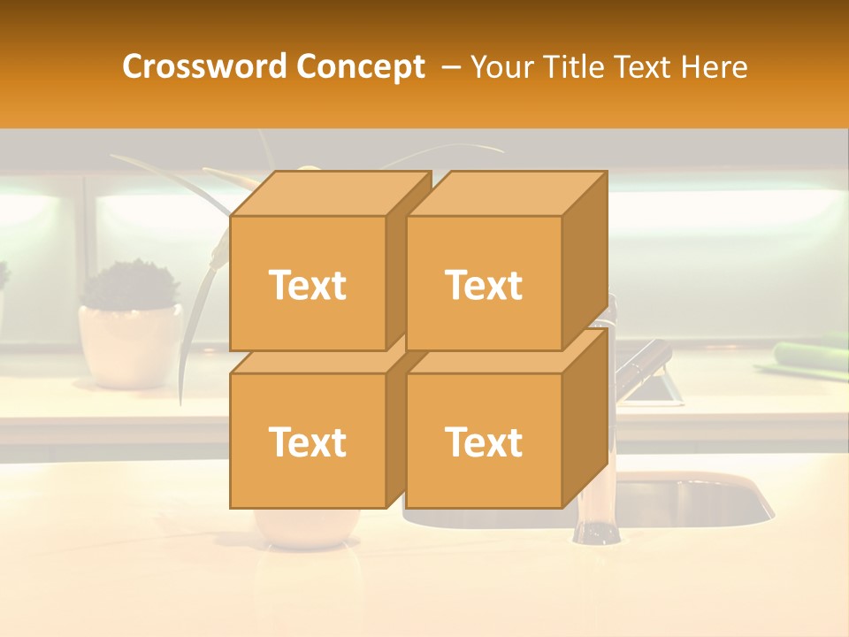 Standing Senior White PowerPoint Template