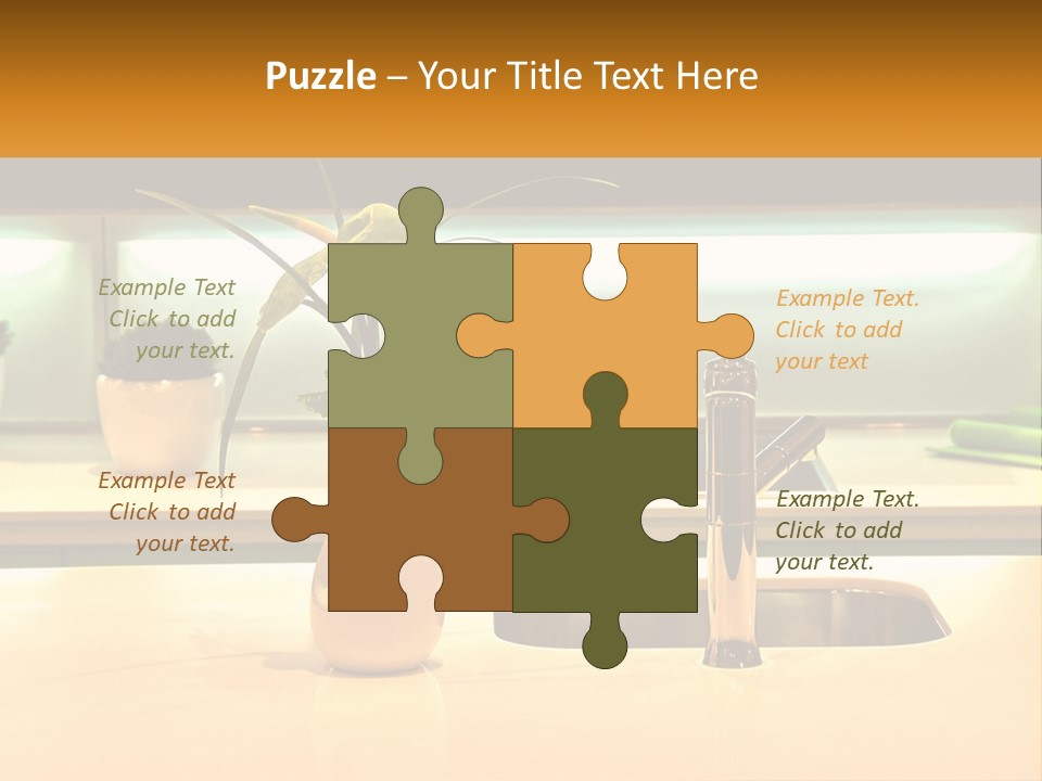 Standing Senior White PowerPoint Template