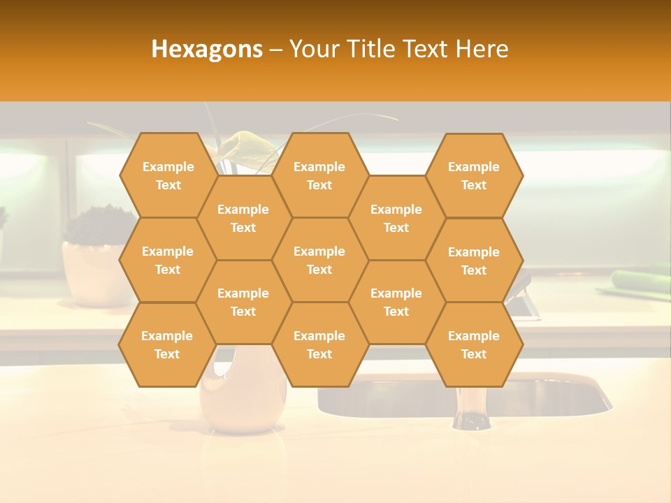 Standing Senior White PowerPoint Template