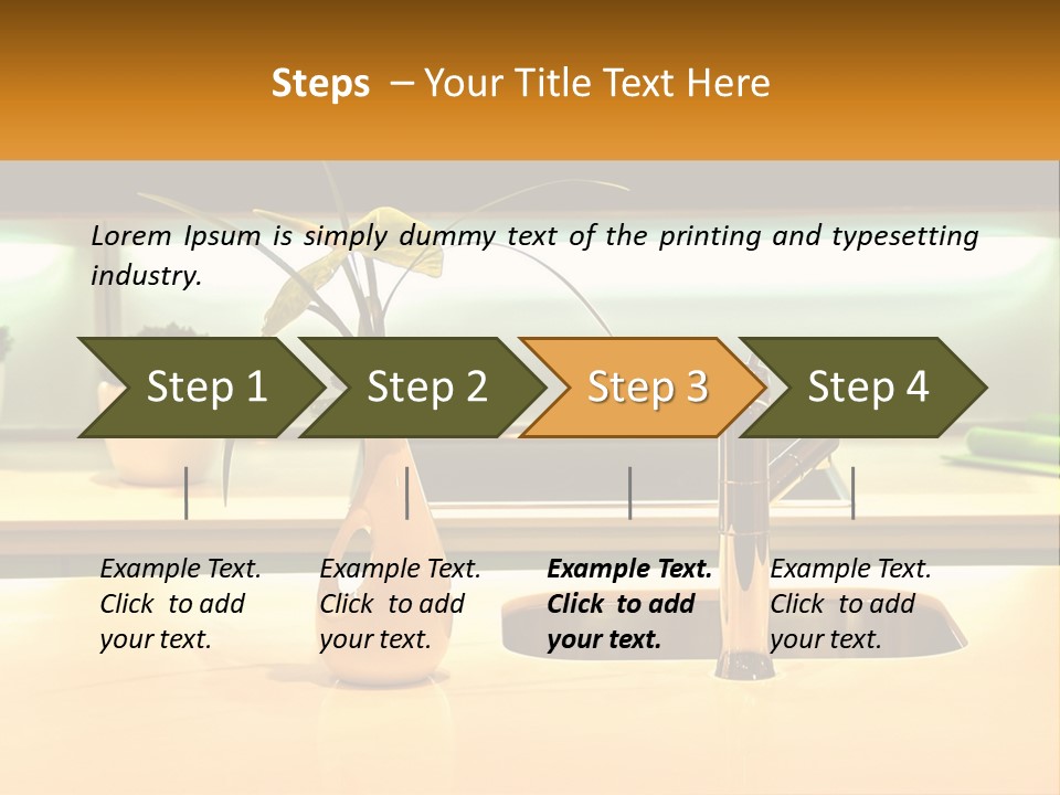 Standing Senior White PowerPoint Template