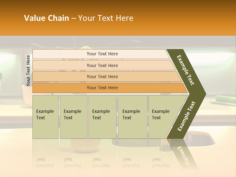 Standing Senior White PowerPoint Template