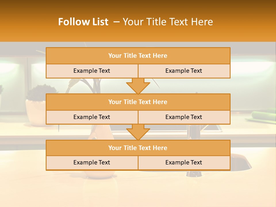 Standing Senior White PowerPoint Template