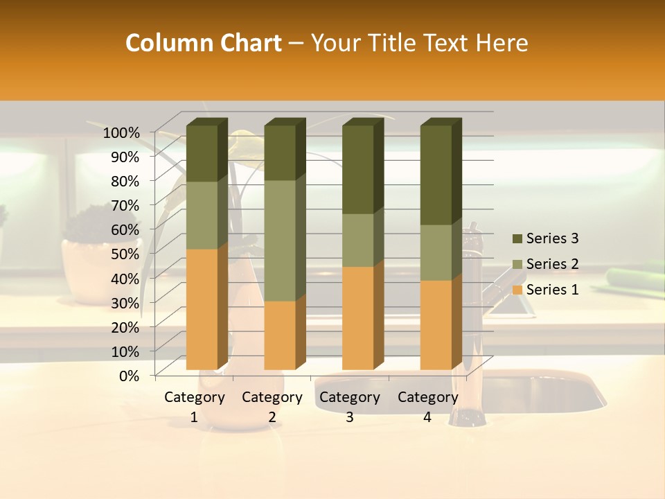 Standing Senior White PowerPoint Template