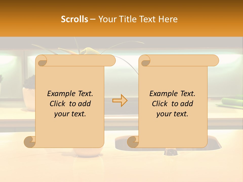Standing Senior White PowerPoint Template
