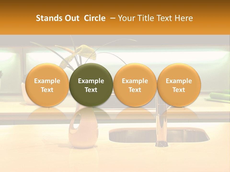 Standing Senior White PowerPoint Template