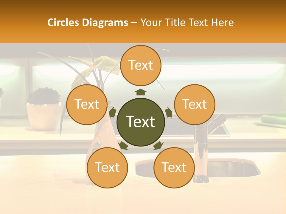 Standing Senior White PowerPoint Template