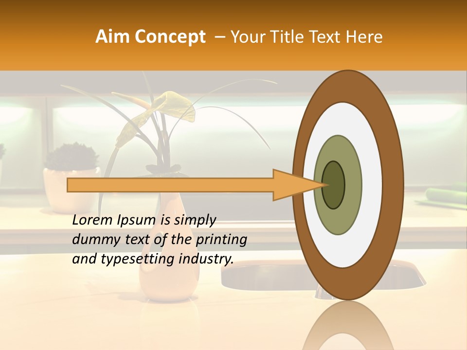 Standing Senior White PowerPoint Template