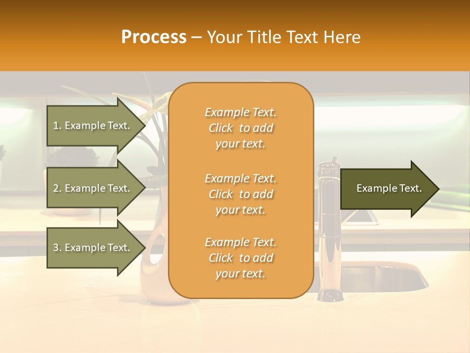 Standing Senior White PowerPoint Template