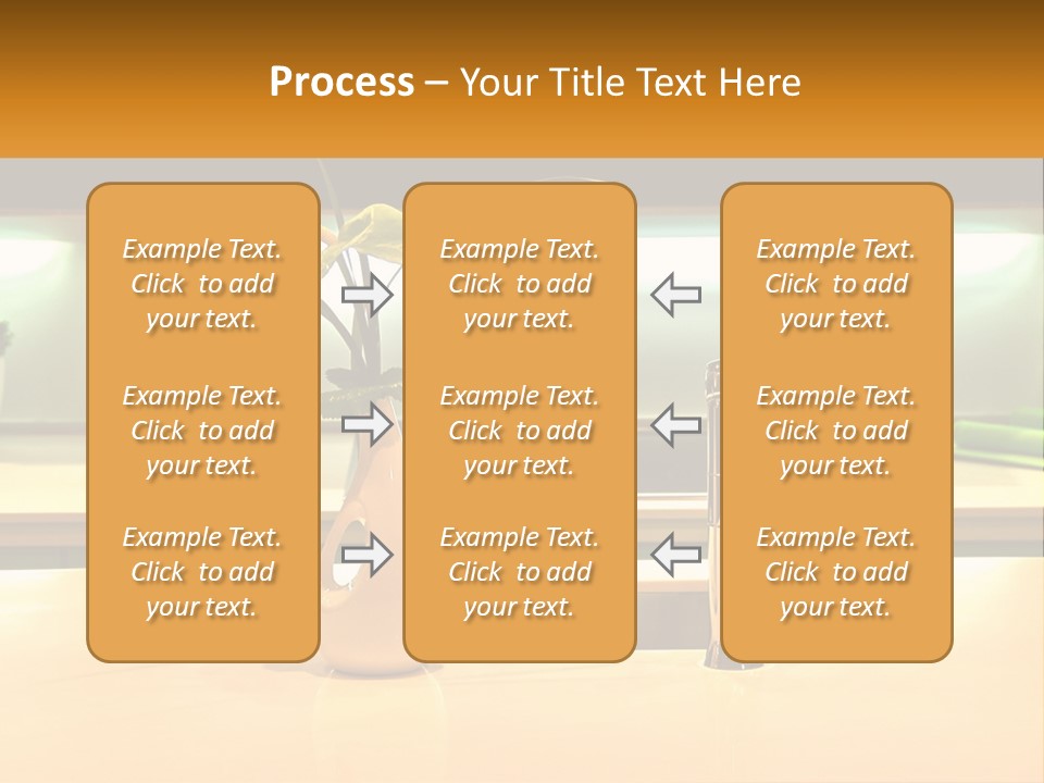 Standing Senior White PowerPoint Template