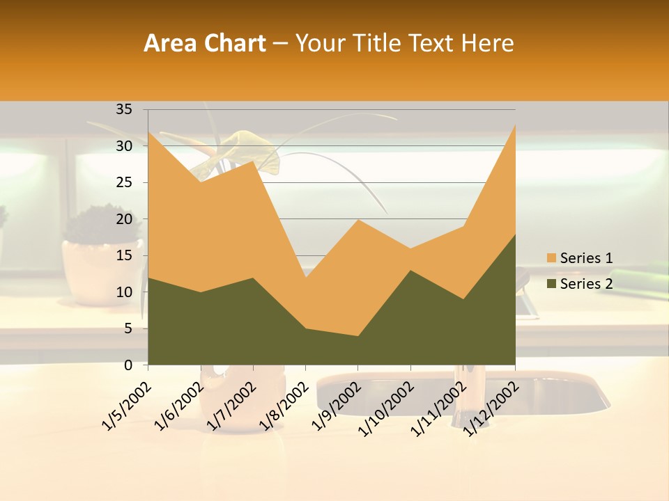 Standing Senior White PowerPoint Template