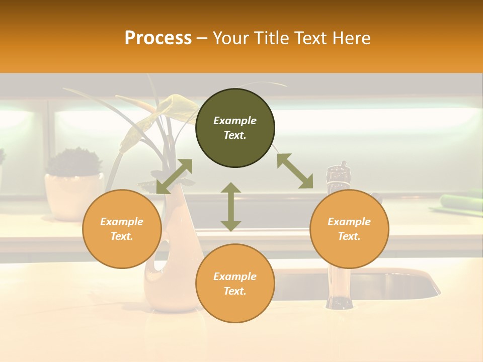 Standing Senior White PowerPoint Template