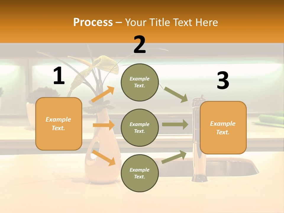 Standing Senior White PowerPoint Template