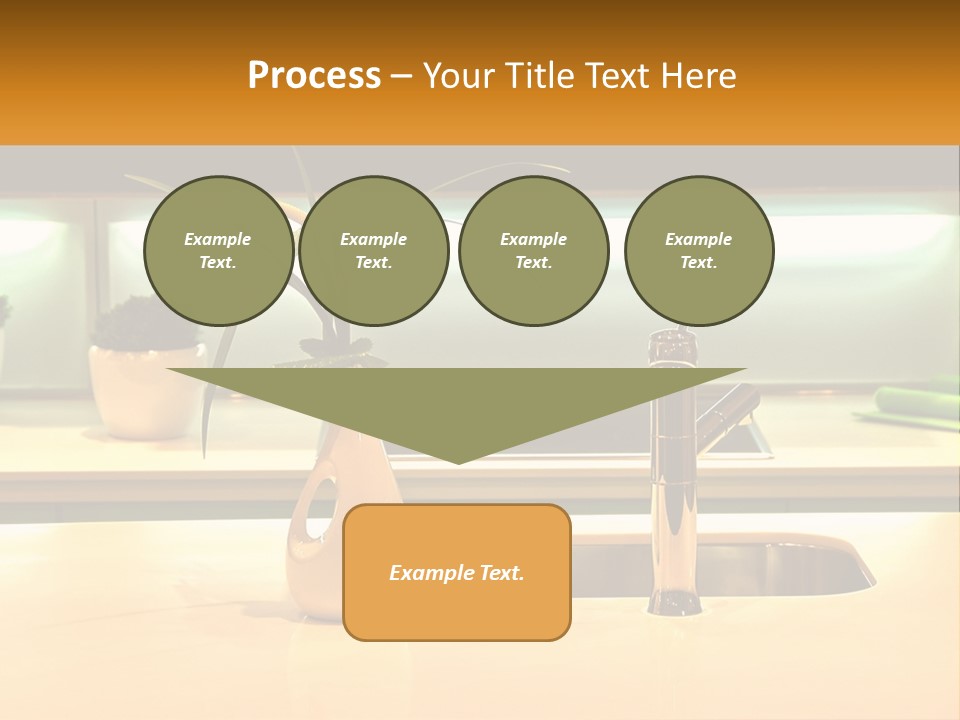 Standing Senior White PowerPoint Template